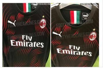 AC Milan kolmas pelipaidat ilmoitti